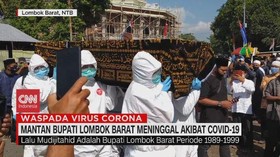 VIDEO: Mantan Bupati Lombok Barat Meninggal Akibat Covid-19