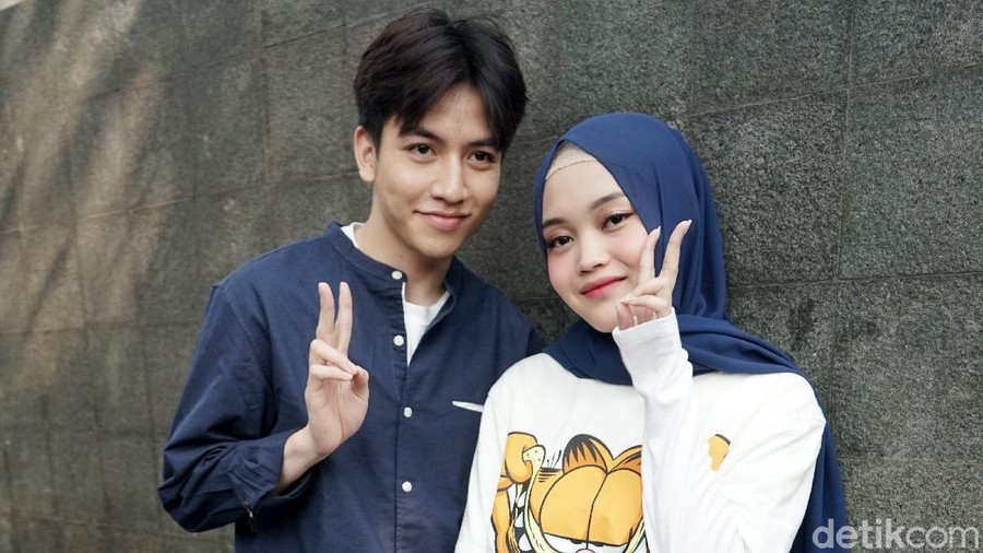 Putri Delina dan Jeffry Reksa saat ditemui di kawasan Trans TV.