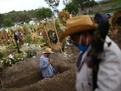 Tingkat Kematian Akibat Corona di Meksiko Tertinggi Ketiga di Dunia