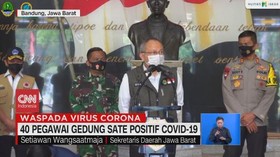 VIDEO: 40 Pegawai Gedung Sate Positif Covid-19