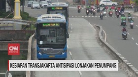 VIDEO: Transjakarta Tambah 155 Bus di Kawasan Ganjil Genap