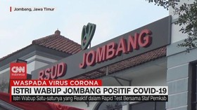 VIDEO: Istri Wabup Jombang Positif Covid-19