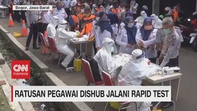 VIDEO: Pegawai Dishub & PT. KAI Jalani Rapid Test & Tes Swab