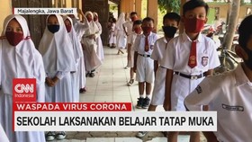 VIDEO: Sekolah Laksanakan Belajar Tatap Muka