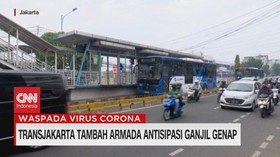 VIDEO: Transjakarta Tambah Armada Antisipasi Ganjil-Genap