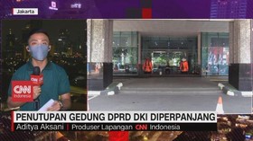 VIDEO: Penutupan Gedung DPRD DKI Diperpanjang