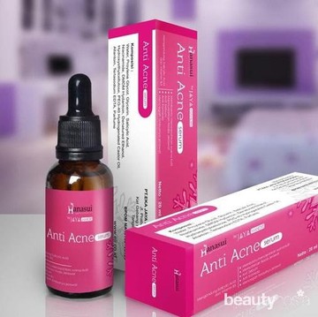Review: Hanasui Serum Anti Acne Pink untuk Menghilangkan Bekas Jerawat