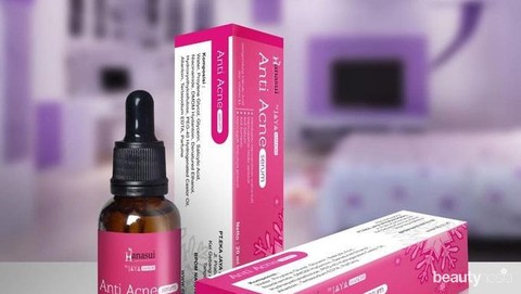Review Hanasui Serum Anti Acne Pink Untuk Menghilangkan Bekas Jerawat