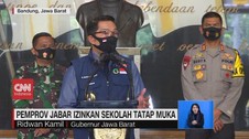 VIDEO: Ridwan Kamil Izinkan Sekolah Tatap Muka