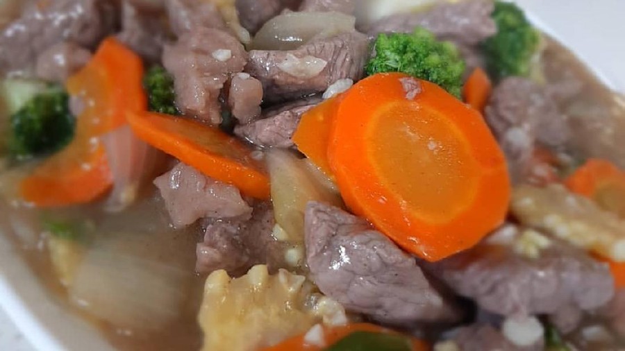 Tumis Daging Sayuran