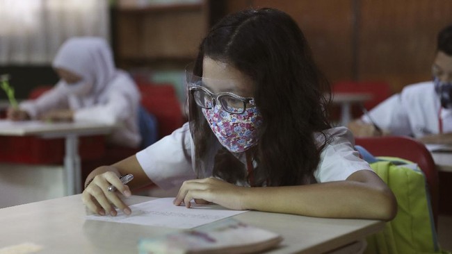 Foto Uji Coba Kembali Ke Sekolah Di Tengah Pandemi