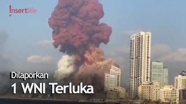 Detik-detik Ledakan di Beirut dari Berbagai Sisi