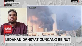 VIDEO: Ledakan Dahsyat Guncang Beirut