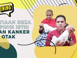 Kesetiaan Reza Dampingi Istri Lawan Kanker Otak