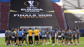 FOTO: Inter Milan Jelang Laga 'Diskon' 16 Besar Liga Europa