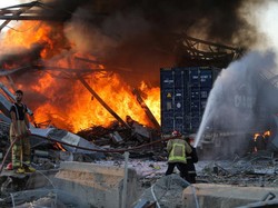 Ledakan Besar di Beirut Terasa hingga ke Siprus