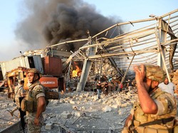 Ledakan Besar di Beirut, #PrayForLebanon Puncaki Trending