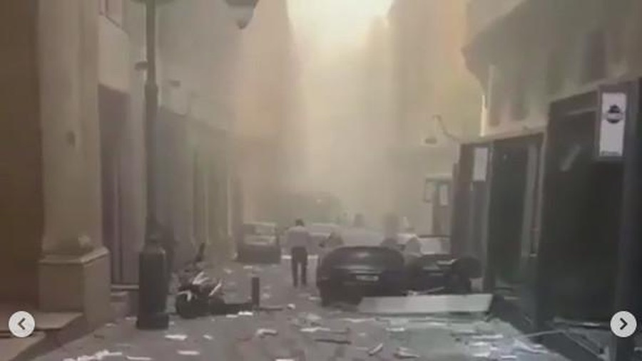 Ledakan di Lebanon