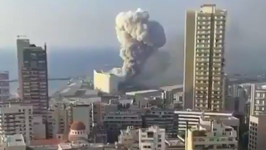 Ledakan di Lebanon