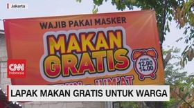 VIDEO: Lapak Makan Gratis Untuk Warga