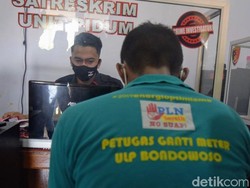 Pria di Bondowoso Curi Puluhan KWH Meter Listrik Pakai Seragam PLN