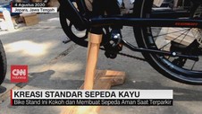 VIDEO: Kreasi Standar Sepeda dari Kayu