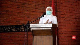 VIDEO: Khofifah Klaim Angka Sembuh Covid-19 Jatim Tertinggi
