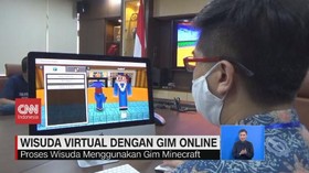 VIDEO: ITS Gelar Wisuda Virtual dengan Gim Online Minecraft