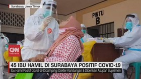 VIDEO: 45 Ibu Hamil di Surabaya Positif Covid-19
