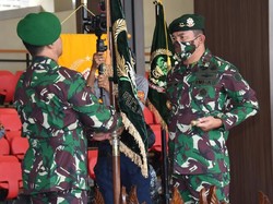 KSAD Jenderal Andika Pimpin Sertijab Pangkostrad-Pangdam Jaya