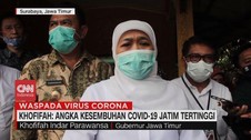 VIDEO: Khofifah: Angka Kesembuhan Covid-19 Jatim Tertinggi