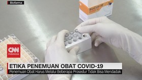 VIDEO: Etika Penemuan Obat Covid-19