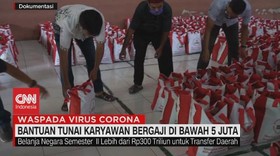 VIDEO: Bantuan Tunai Karyawan Bergaji di Bawah Rp.5 Juta