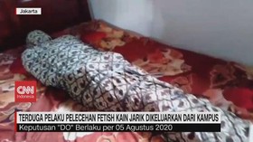 VIDEO: Pelaku Fetish Kain Jarik Dikeluarkan dari Kampus