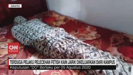 VIDEO: Pelaku Fetish Kain Jarik Dikeluarkan dari Kampus