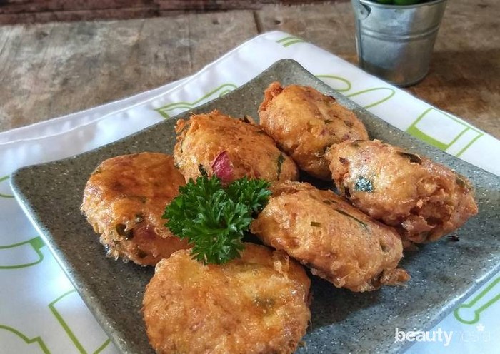 perkedel tahu kornet yang nikmat untuk melengkapi camilan kamu