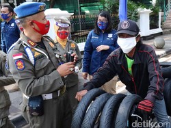 Sebulan Satpol PP Bandung Kumpulkan Denda Rp 7 Juta dari Pelanggar Prokes
