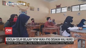 VIDEO: Wali Murid Desak Sekolah Gelar Belajar Tatap Muka