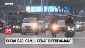 VIDEO: Sosialisasi Ganjil Genap Diperpanjang