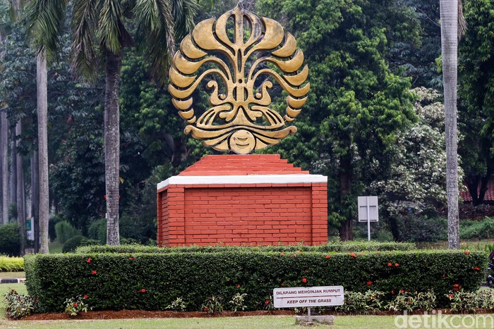 Ilustrasi Kampus UI, Depok