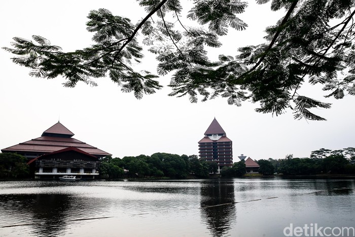 Ilustrasi Kampus UI, Depok