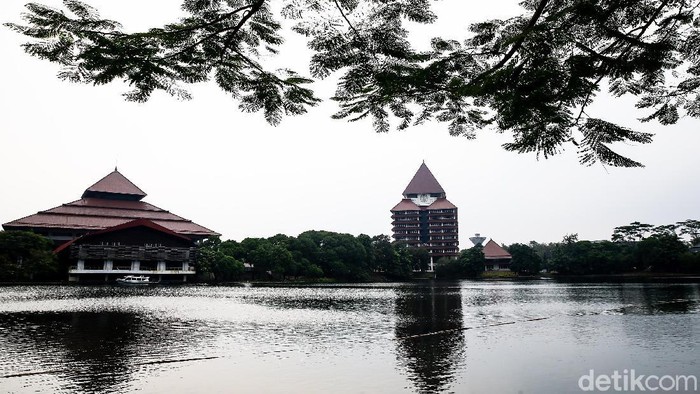 Ilustrasi Kampus UI, Depok
