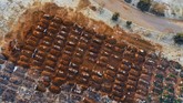 FOTO: Kasus Positif Corona di Afrika Tembus 1 Juta Kasus infeksi virus corona di Benua Afrika hingga saat ini telah menyentuh 1.011.876 dan 22.114 kematian.