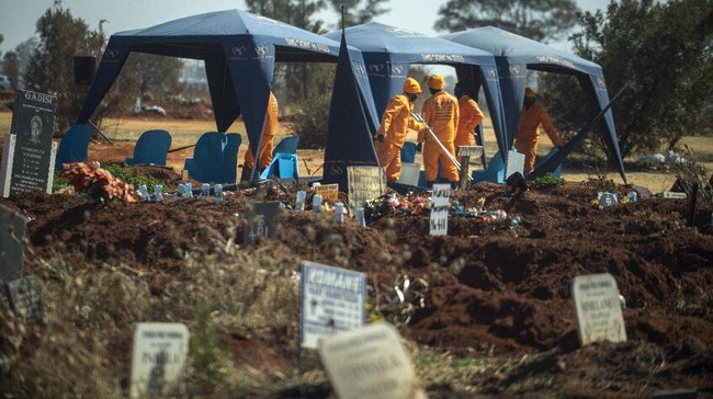 Kasus infeksi virus corona (Covid-19) di benua Afrika sudah mencapai 2 juta pasien.