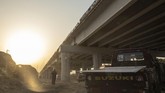FOTO: Wajah Kota Mati di Kairo 'Disulap' untuk Proyek Tol Pemerintah Kairo, Mesir menggusur kota mati yang menjadi makam bagi sultan, pangeran, orang suci, dan cendekiawan dengan 'menyulapnya' menjadi proyek jalan tol.