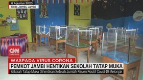 VIDEO: Pemkot Jambi Hentikan Sekolah Tatap Muka
