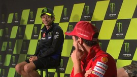 VIDEO: Momen Hangat Rossi dan Dovizioso Jelang MotoGP Ceko