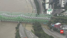 VIDEO: 16 Tewas Akibat Banjir di Korea Utara
