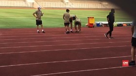 VIDEO: Latihan Perdana Timnas Indonesia di Masa Pandemi