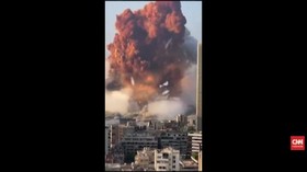 VIDEO: Rangkaian Video Amatir Dahsyatnya Ledakan di Libanon